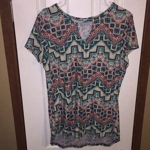 Aztec tunic top